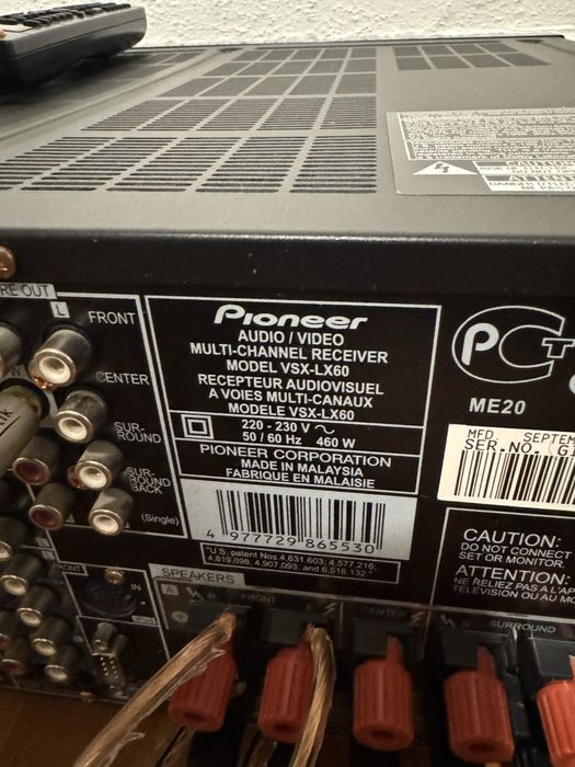 Pioneer VSX-LX60 AV Ресивер