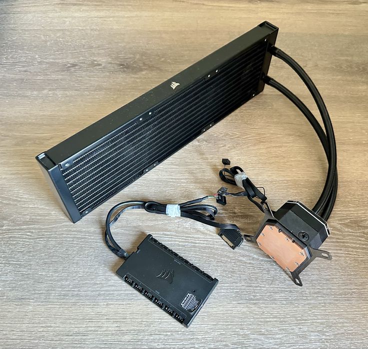 Pack Corsair Gaming: Caixa 4000D Airflow + Fonte RM850 Gold + Water Cooler H150i XT (Com Hub)