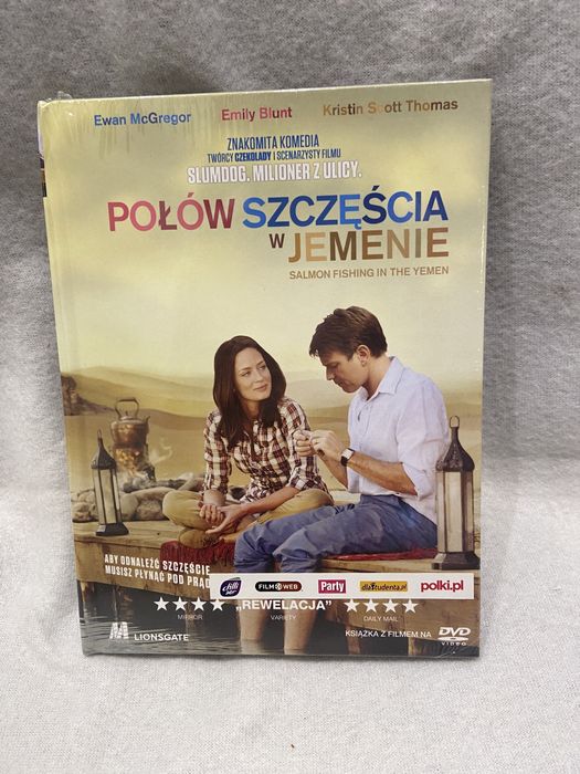DVD Połów szczęścia w Jemenie, Ewan McGregor, nowa