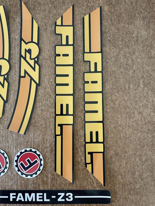 Autocolantes Famel Zundapp Z3