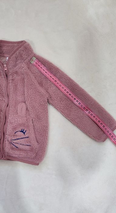 Тепла флісова кофта, розмір 86