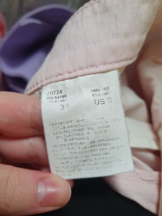 Bognar spodnie rybaczki pudroworóżowe