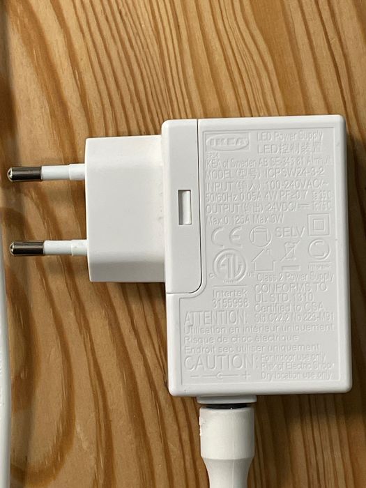 Lampka IKEA UPPLYST LED, 24V 1,6W, bardzo dobry stan Niebieski Motylek