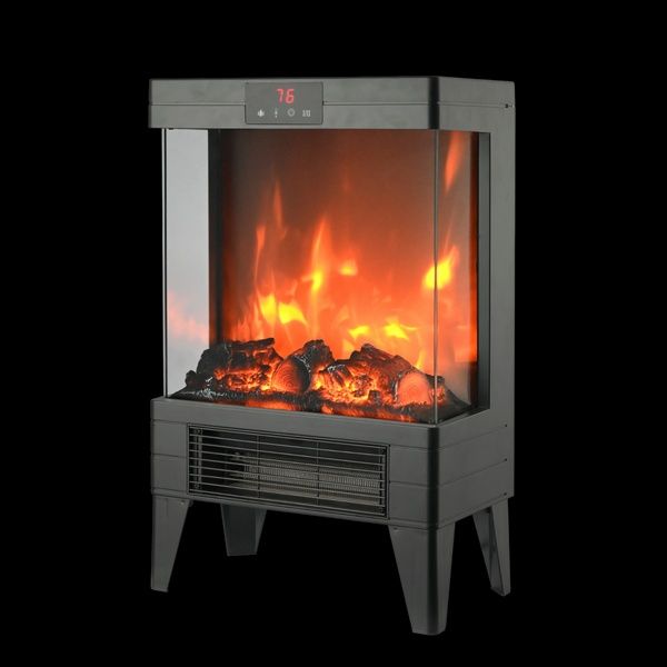 Kominek elektryczny 2000 W imitacja płomienia 32,2 x 18 x 52,3 CM