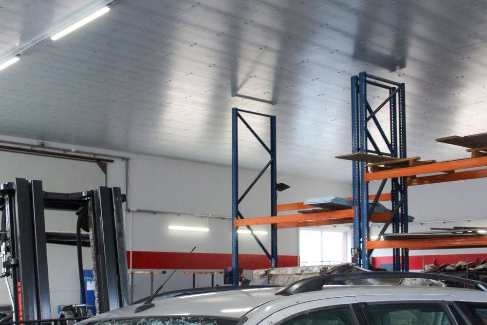 Izolacja Dachu Garażu Warsztatu Podsufitka Płyty STYRODUR XPS AGRO