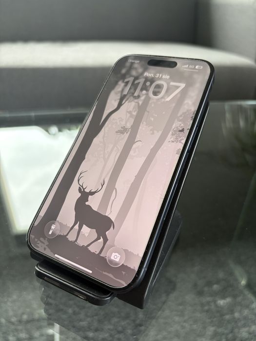 Apple iPhone 15 pro 128GB niebieski midnight