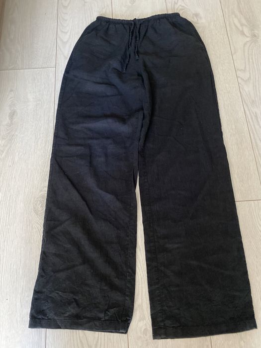 Льняные штаны бершка/bershka хс