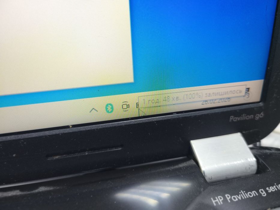 Ноутбук HP pavilion g6, нова батарея