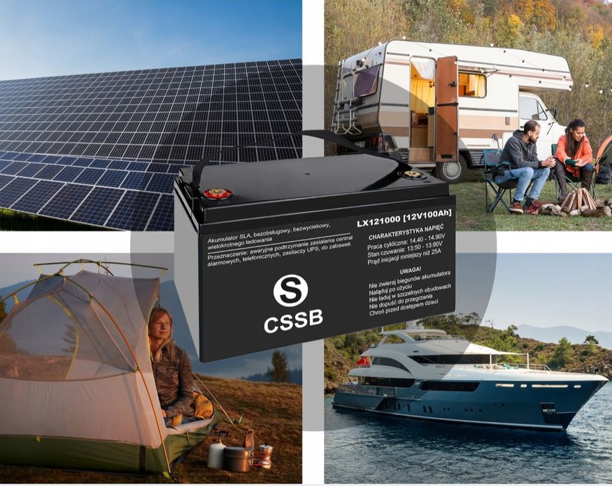 Акумулятор гелевий  Lamex 12 В 100 Ач