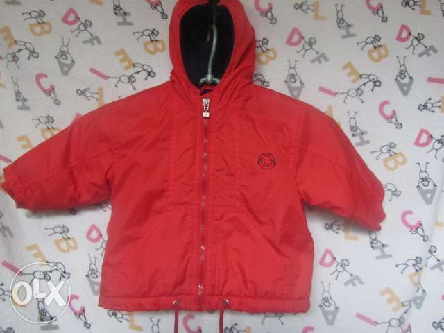 Фирменная курточка весна-осень 3-6 месяцев рост 70 см.