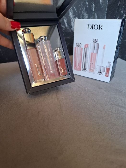 Подарунковий набір для губ dior addict lip.