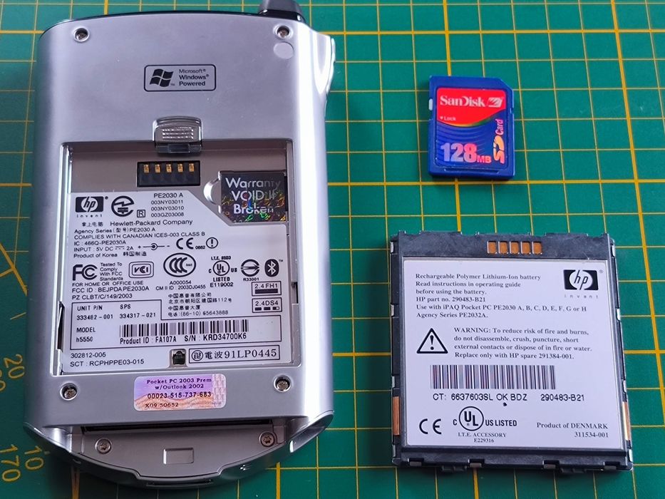 HP iPAQ Pocket PC.