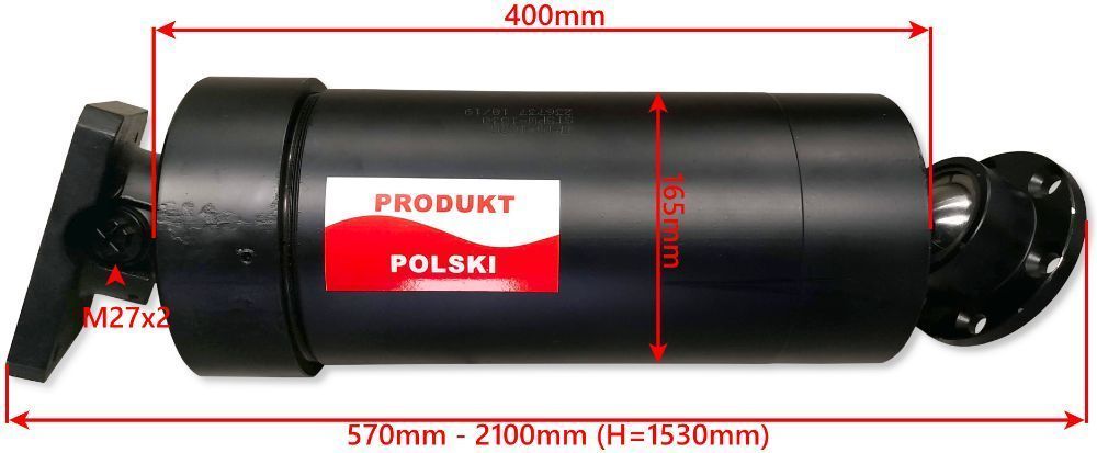 Siłownik hydrauliczny cylinder tłok URSUS S-K 1530 [0005]