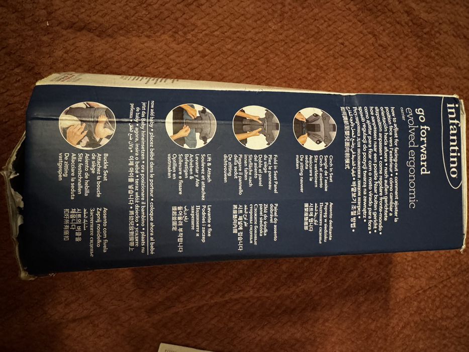 Nosidełko ergonomiczne 4 w 1  INFANTINO