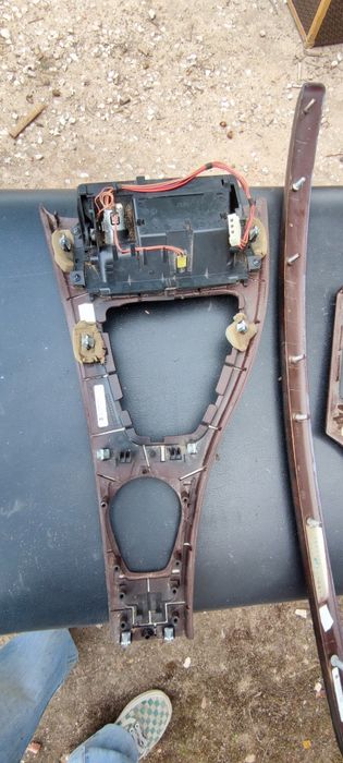 Kit interior madeira de nogueira para BMW E91