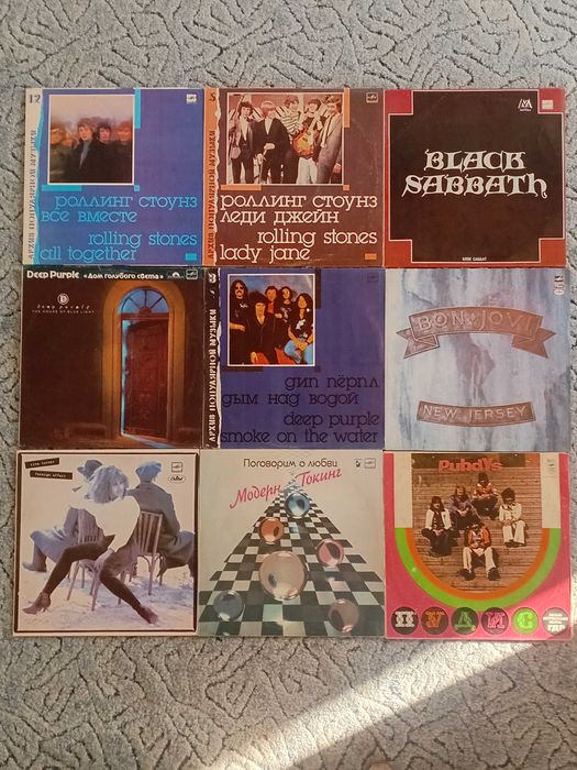 Платівки вінілові для програвача