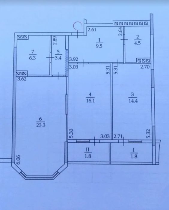 Продаж 2к квартири 81.1 кв. м на вул. Київська