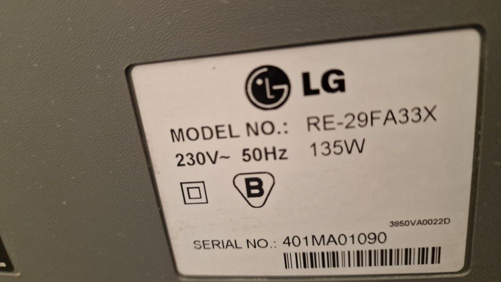 Telewizor LG RE-29FA33X  + pilot gwarancja rozruchowa