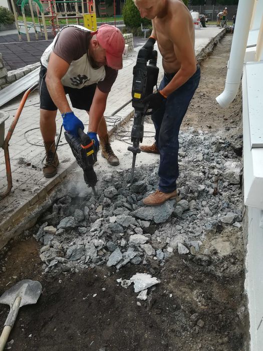 Демонтаж Бетона Стяжки стен Кирпич Кафель Штукатурки СНОС Дома