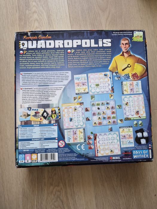 Quadropolis - gra planszowa