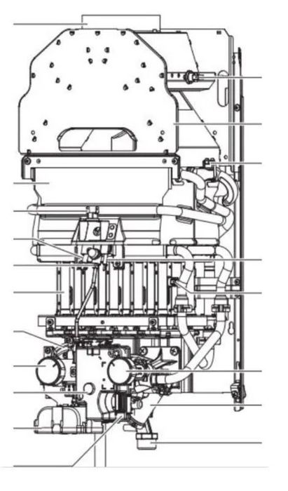 GZ-50 Podgrzewacz gazowy Junkers Bosch Hydro 4200 WR 9-4KB 23