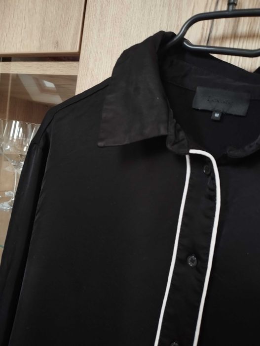 Koszula czarna klasyczna levete rozmiar M