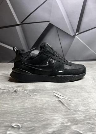 Зимние кроссовки -20° Nike air  black