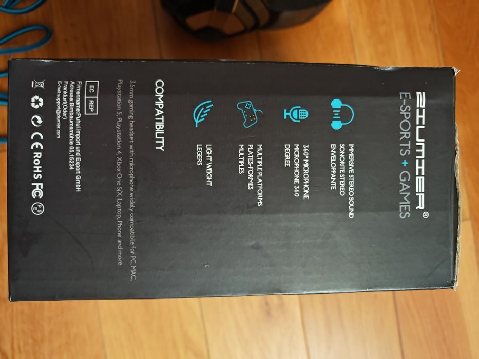 Słuchawki gamingowe e-sports