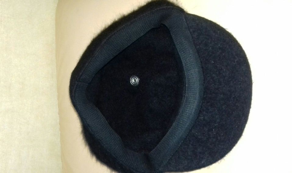 Берет, Кепка ангорова, бандана, платок/pure new wool