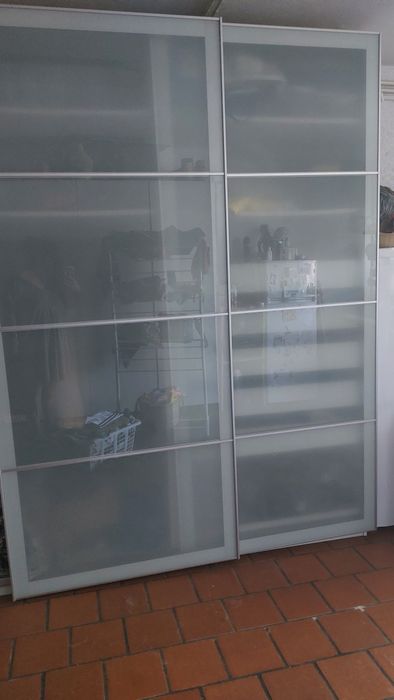 Portas de correr vidro para roupeiro IKEA Pax 200X236CM