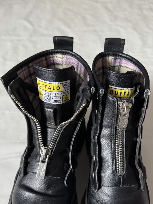 Buffalo London Aspha Zip Vegan Boots Sneakers ботинки сникерсы буффало