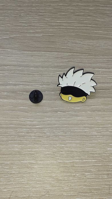 Pin Gojo Jujutsu kaisen anime NOVO com caixa oferta
