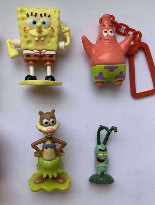 Полная серия киндер сюрприз Губка Боб Sponge Bob (2012)