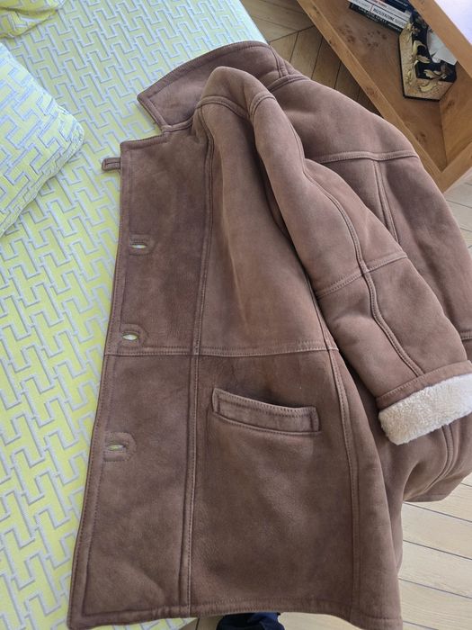 Kożuch męski polski XL gruby stan idealny