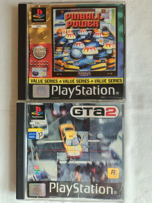 Grand Theft Auto 2 / Pinball Power - PS1/PlayStation