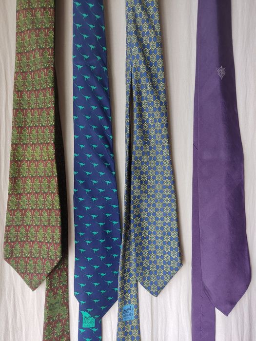 Галстук Hermes Gucci  Dior YSL