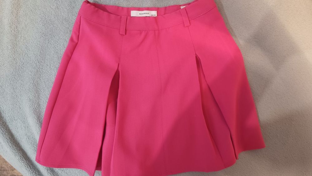 Spódnica plisowana kontrafałdy 128 rozm Reserved stan idealny