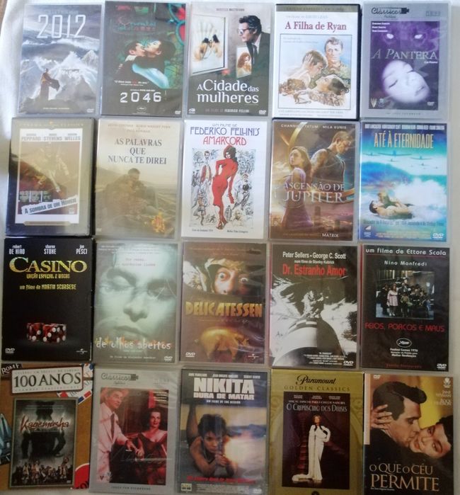 Filmes vários - dvds originais - Lote 2