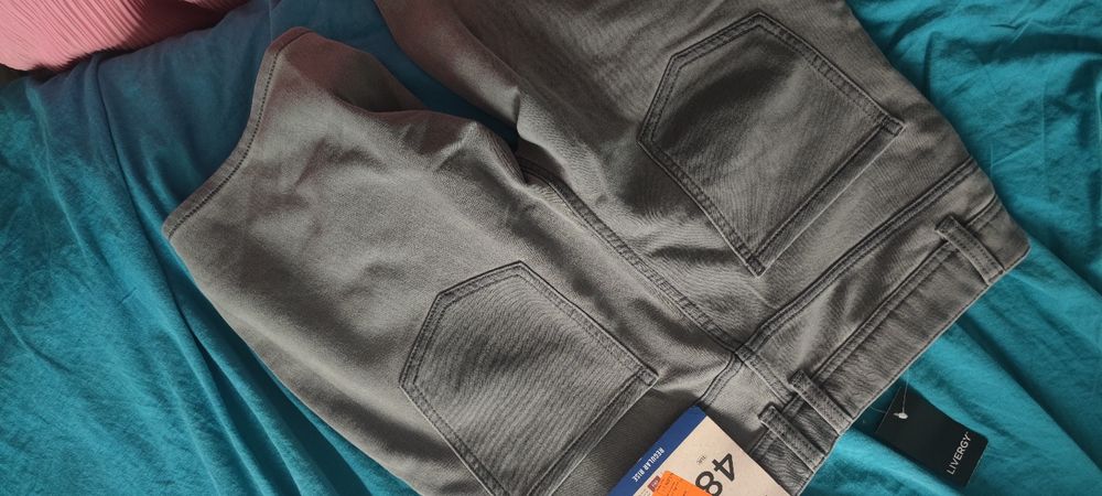 Spodenki męskie jeansowe roz. 48