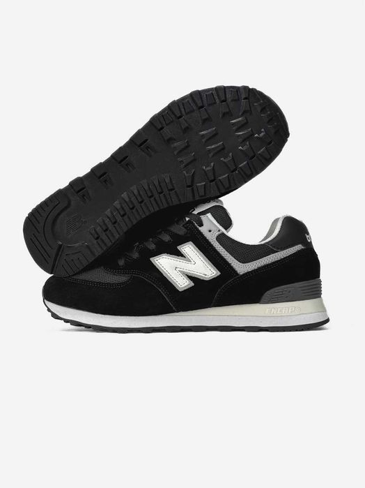 New Balance 574 Black White (36-41)
