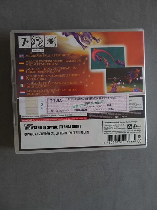Jogo Nintendo DS - The Legend of Spyro - The Eternal Night
