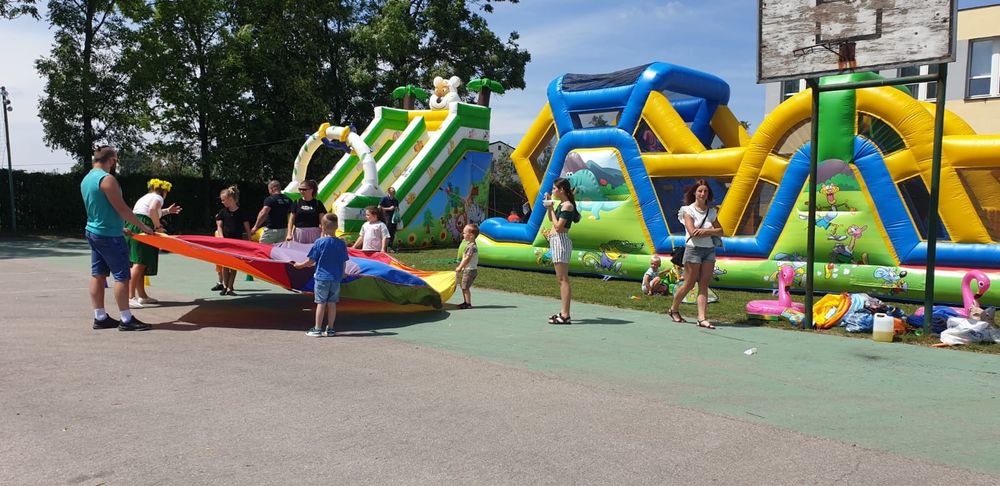 Kule wodne, dmuchańce, dmuchane tory przeszkód