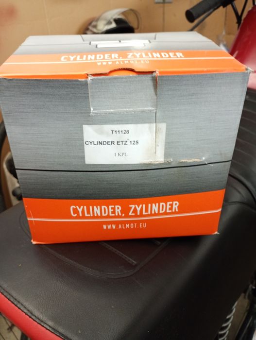 Głowica+cylinder, tłok MZ ETZ 125 nowy komplet Almot