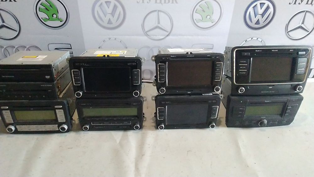 Магнитола навигация Volkswagen, Skoda Европа