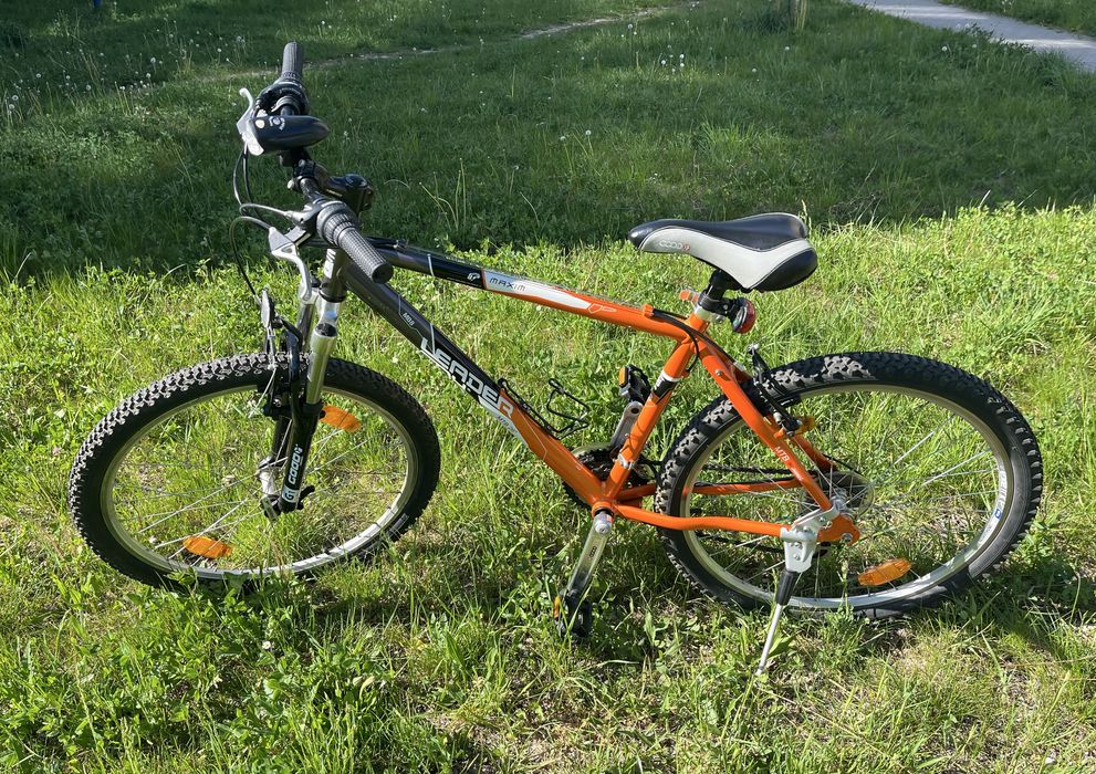 Rower górski MTB 26 Shimano aluminiowy Leader Fox