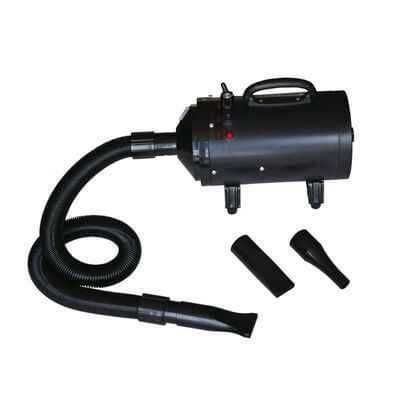 NOVO - Secador cães/gatos com 3 bicos 2400 W preto