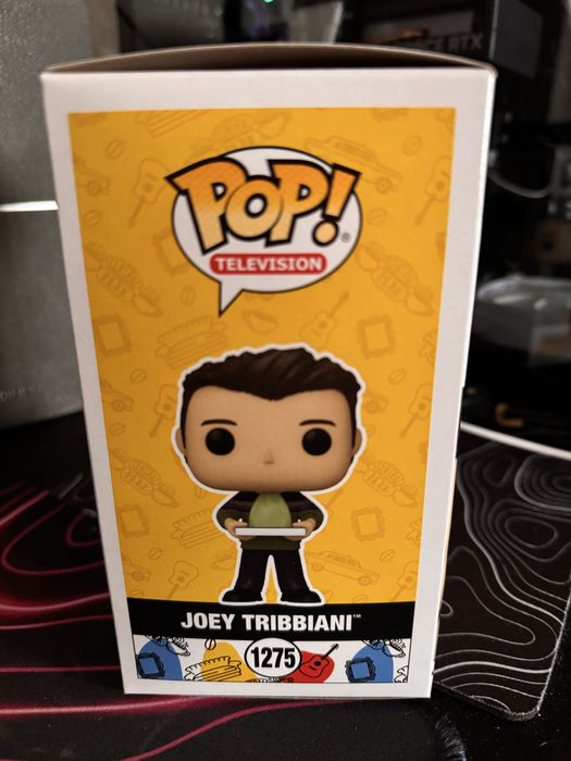 Funko pop Friends Joey with pizza 1275
