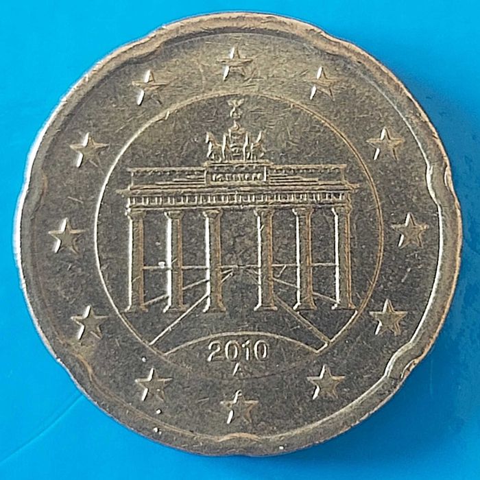 20 Cêntimos de 2010 Letra A,  da Alemanha