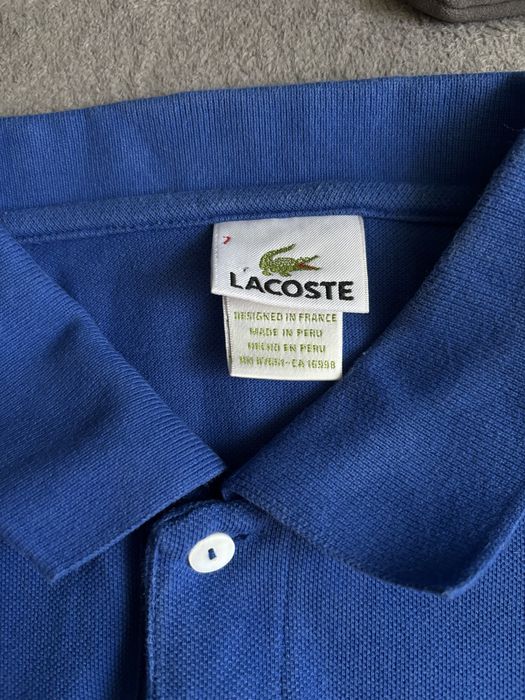 Поло lacoste.