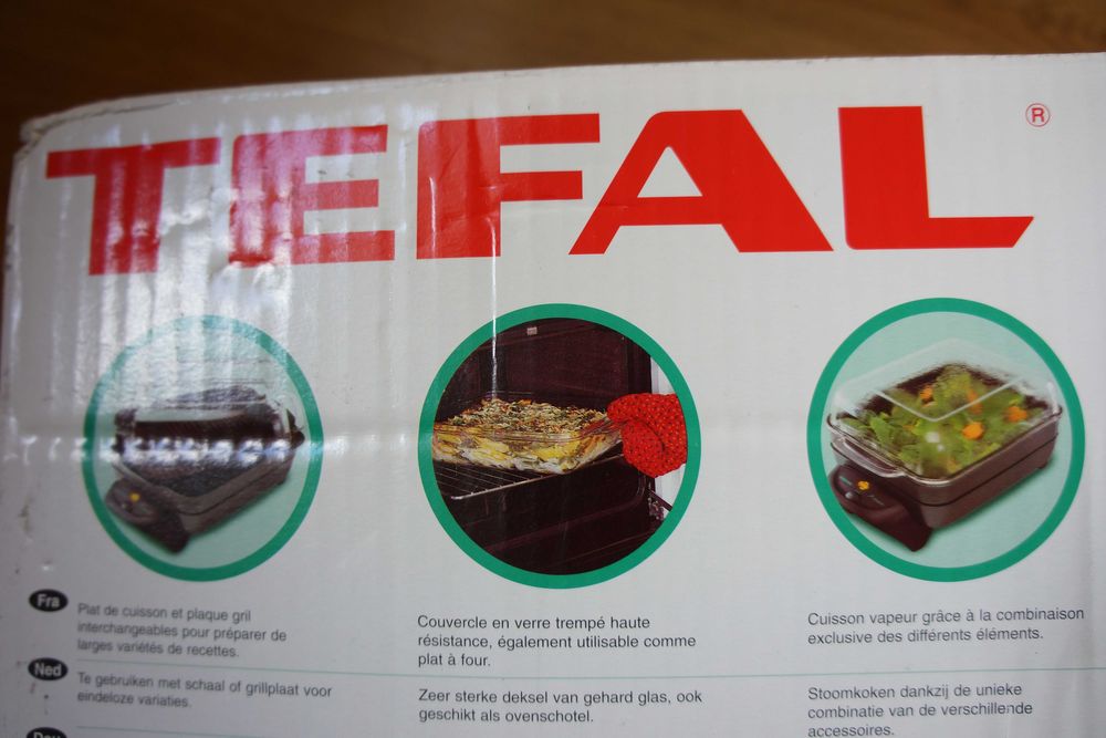 Grill elektryczny, patelnia i garnek na parę 3 w jednym, nowe